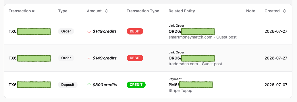 My MeUP.com Order Screenshot My MeUP.com Order Screenshot