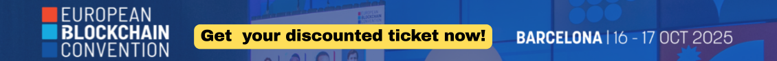 Get your discounted ticket to European Blockchain Convention in Barcelona