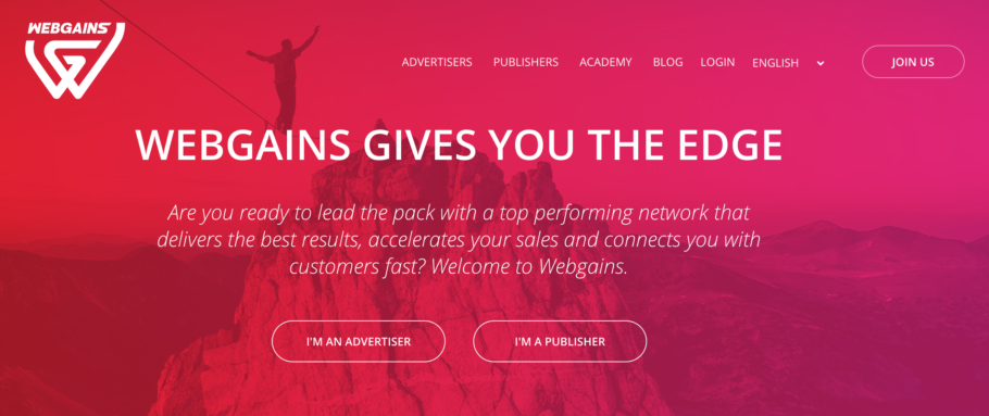 One of the best Affiliate Marketing Networks - WebGains One of the best Affiliate Marketing Networks - WebGains