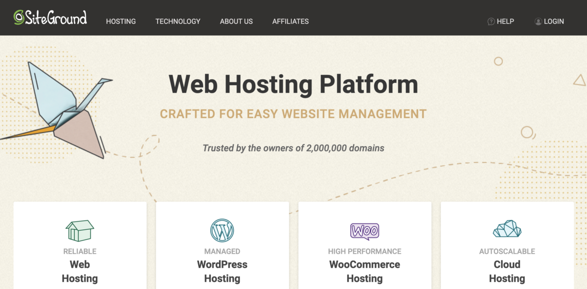 SiteGround Affiliate Program
