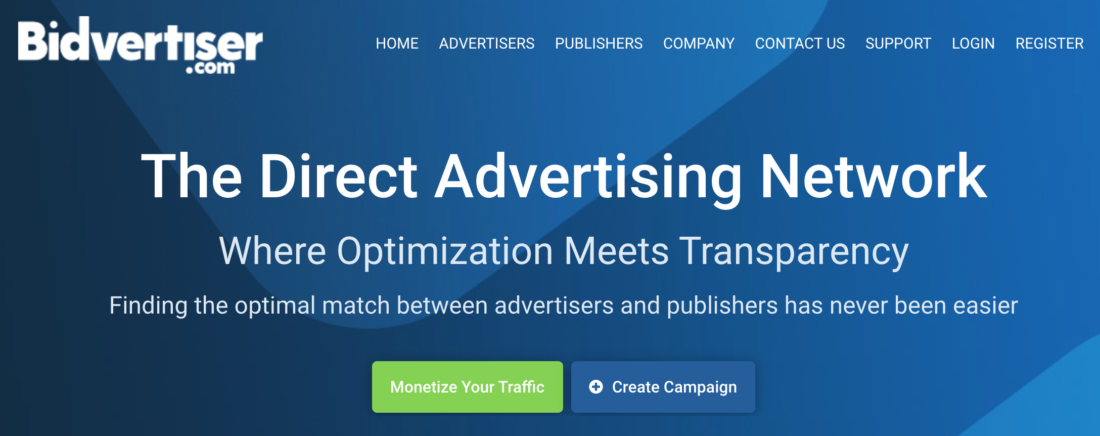 BidVertiser Advertising Network