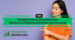 Top Native Advertising Networks - Ranked by Publishers
