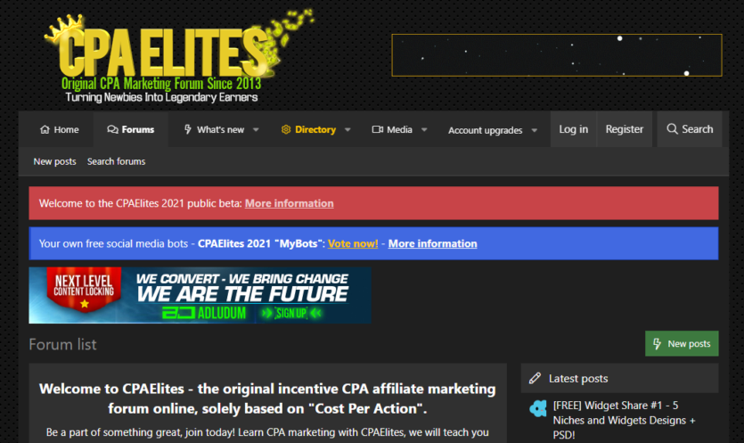 CPA Elites - CPA Forum