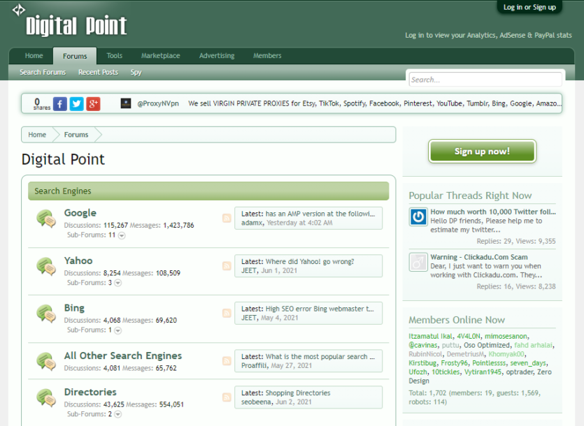 DigitalPoint - Digital Marketing Forum