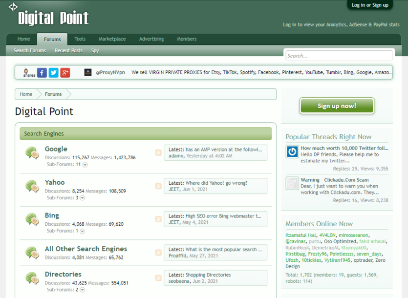 DigitalPoint - Digital Marketing Forum