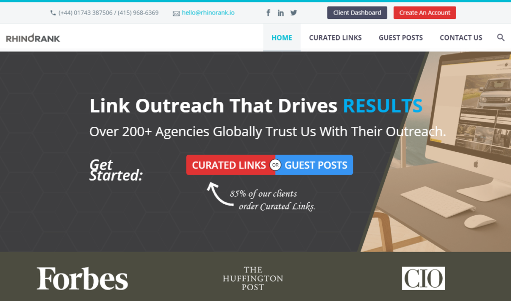 RhinoRank - Link Building Service