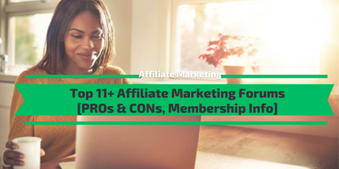 Top Affiliate Marketing Forums