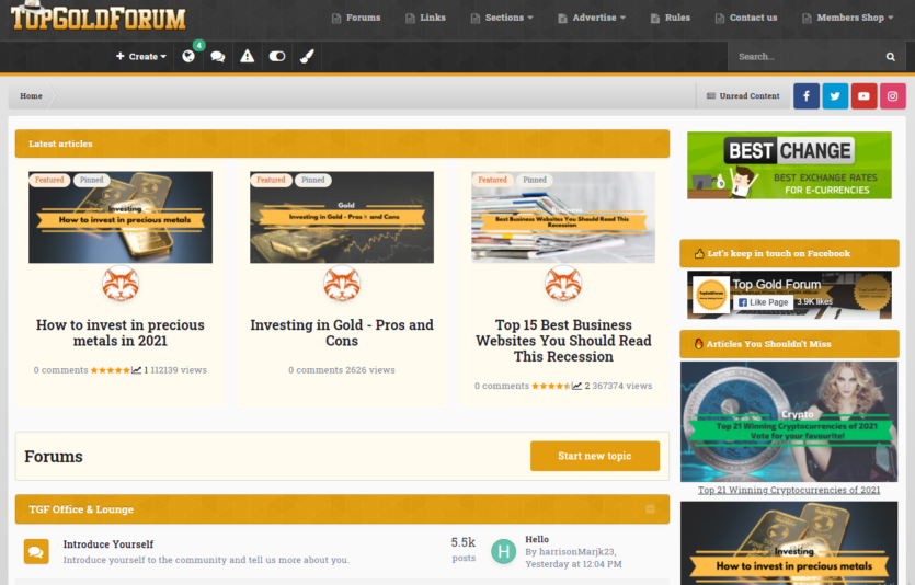 TopGoldForum - Best Make Money Online Forums