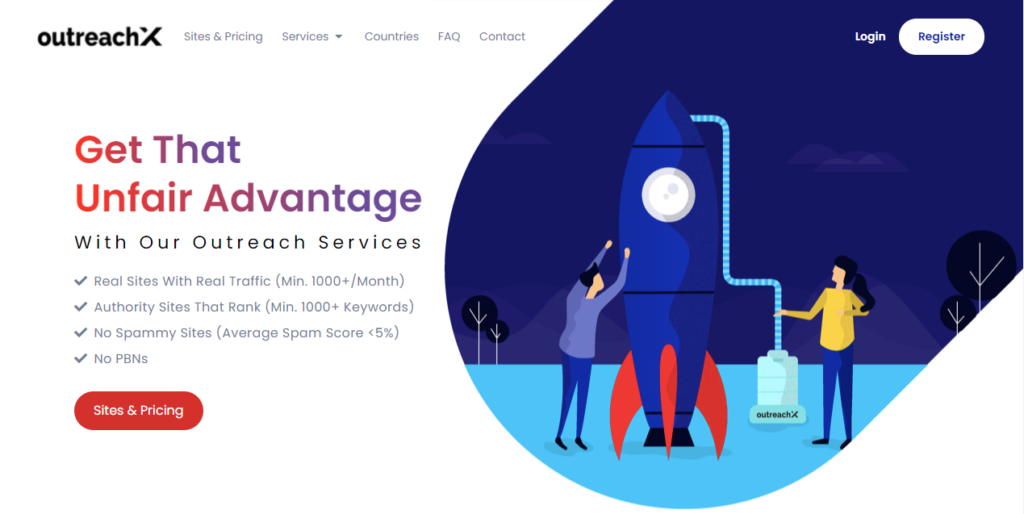 OutreachX - Outreach service