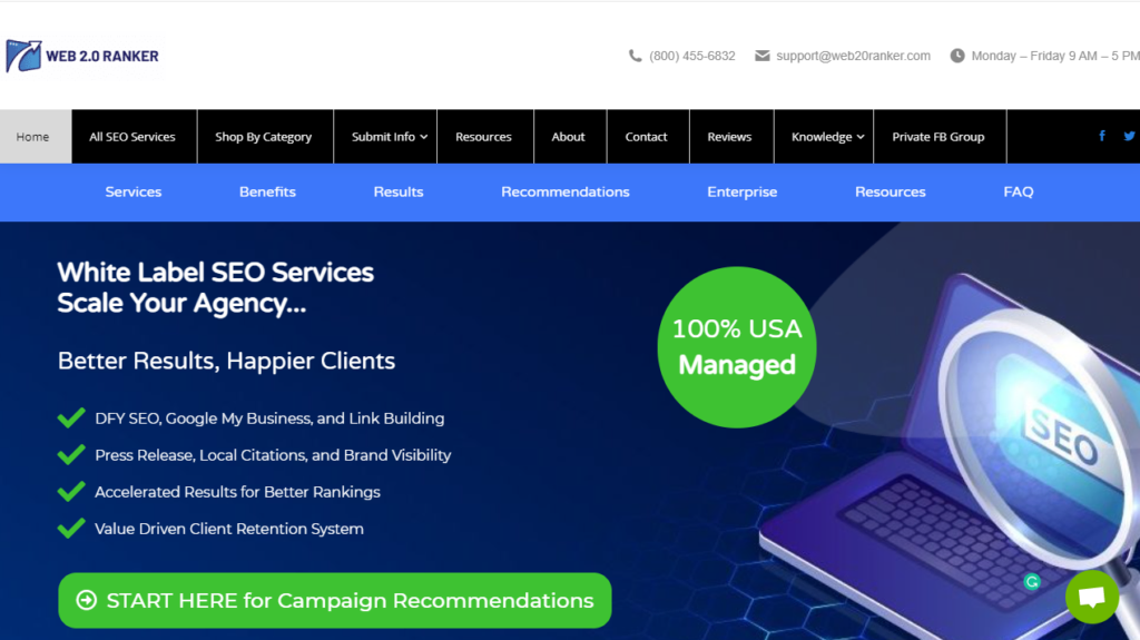 Web20Ranker