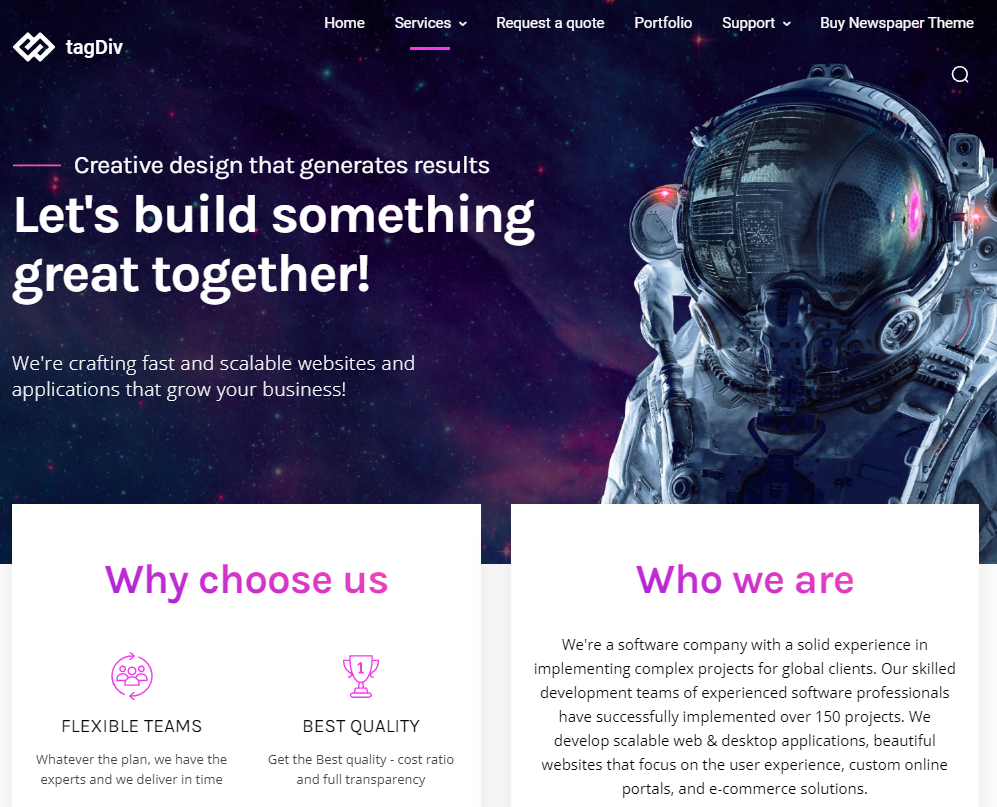 tagDiv - WordPress Development Company