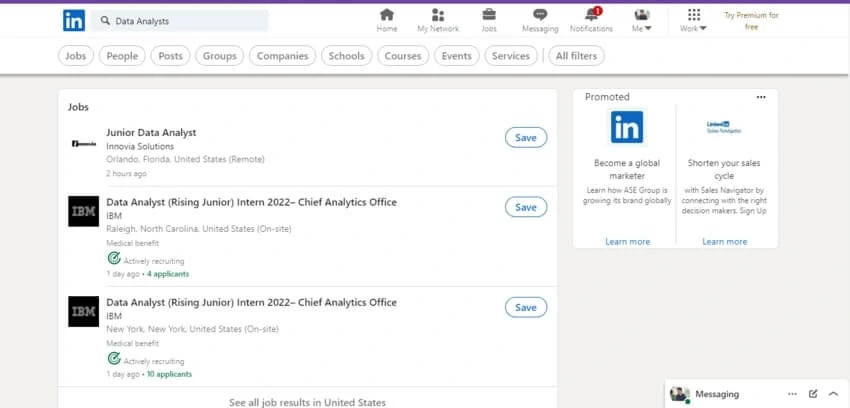 Data Analysis Jobs