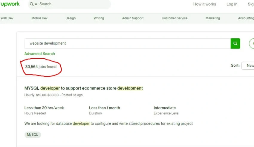 Website Development Jobs