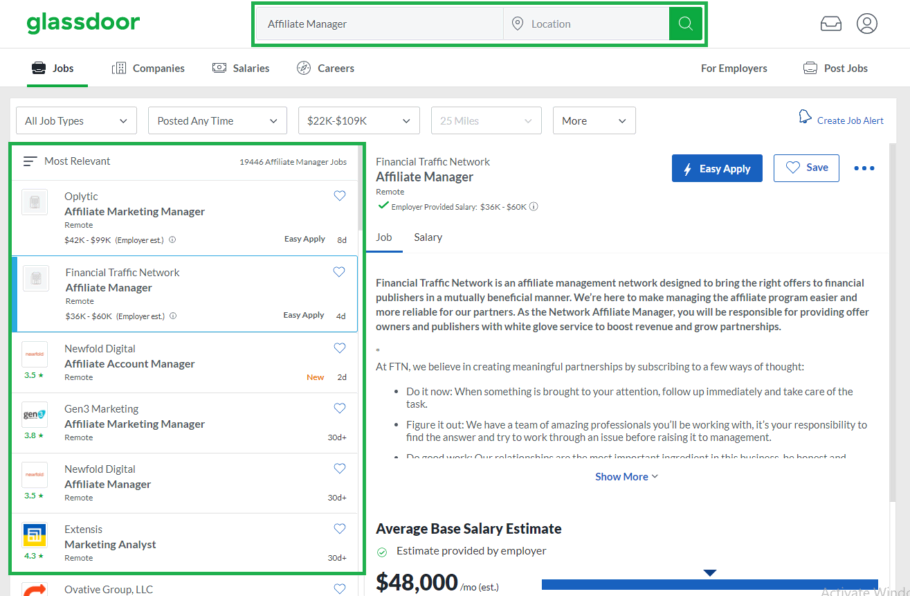 Search digital marketing jobs on Glassdoor