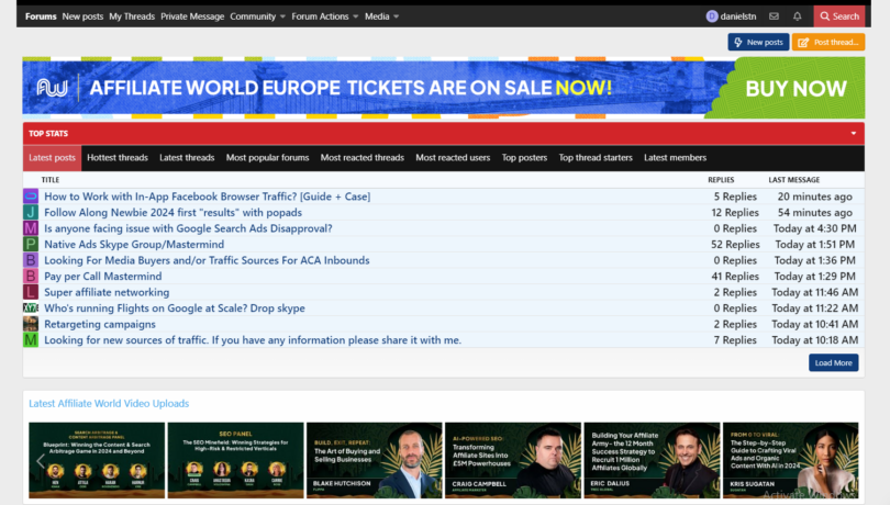 Affiliate World Forum