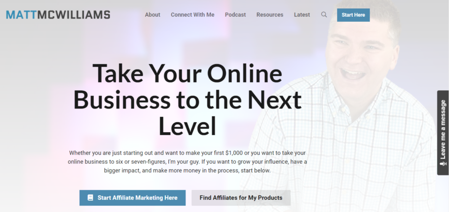MattMCWilliams - Affiliate Marketing Blog