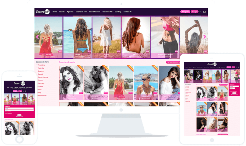 EscortWP Presentation Escort Theme