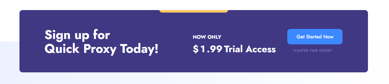 --> Signup to QuickProxy service for only $1.99