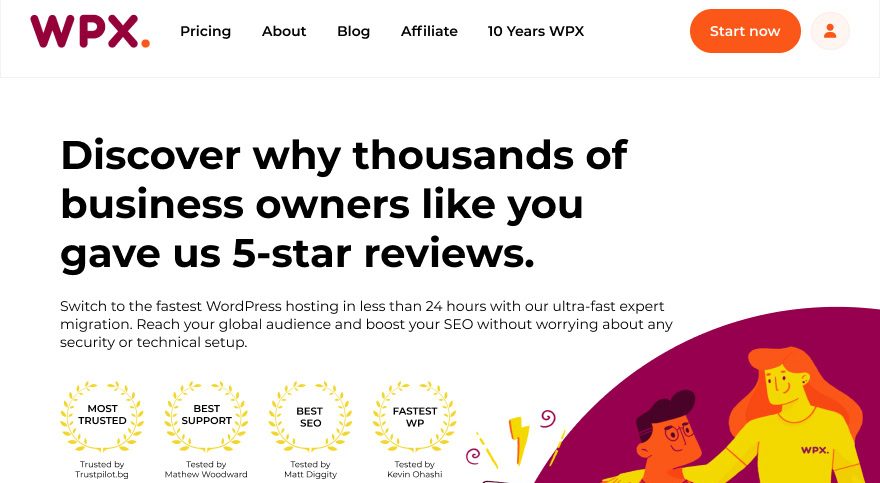 WPX Hosting – 10% Discount on Annual WordPress & WooCommerce Plans