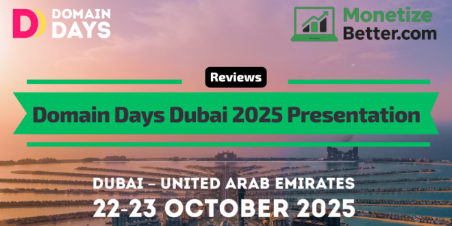 Domain Days Dubai 2025 Presentation
