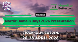 Nordic Domain Days 2026 - April 26-28, 2026, Stockholm, Sweden