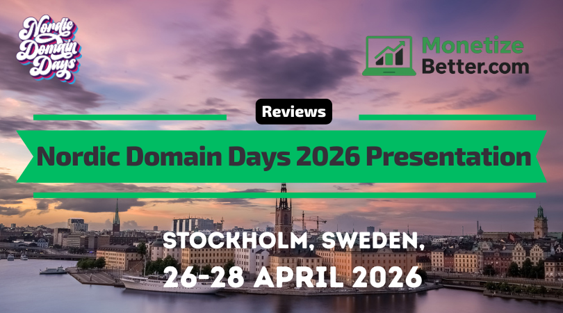 Nordic Domain Days 2026 - April 26-28, 2026, Stockholm, Sweden